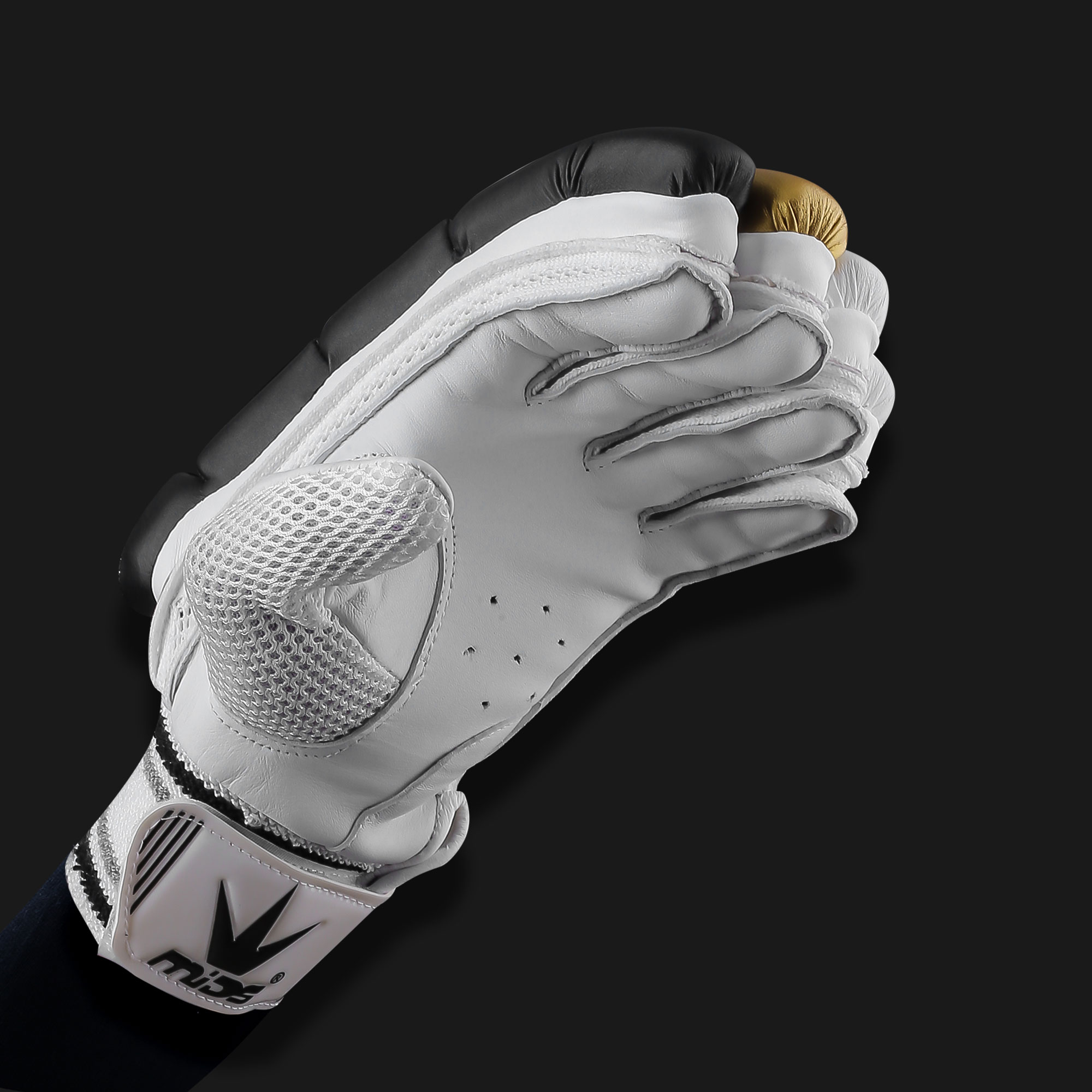 WHITE GOLD - Batting Gloves